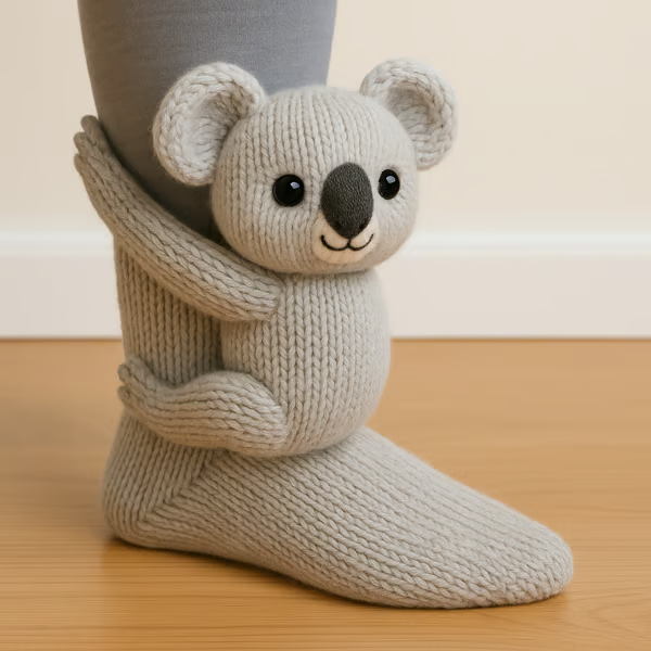 CHAUSSETTES ANIMAUX MOELLEUSES