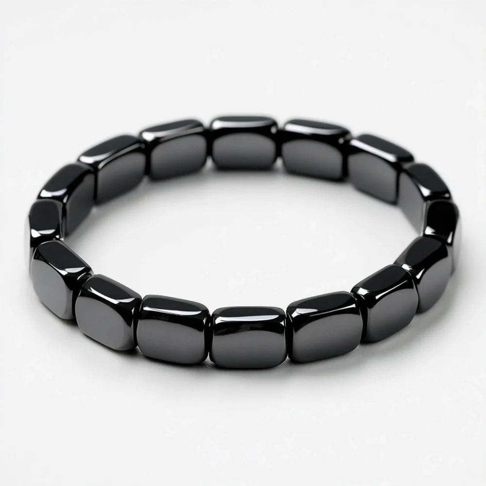 Bracelet en Hématite Naturelle