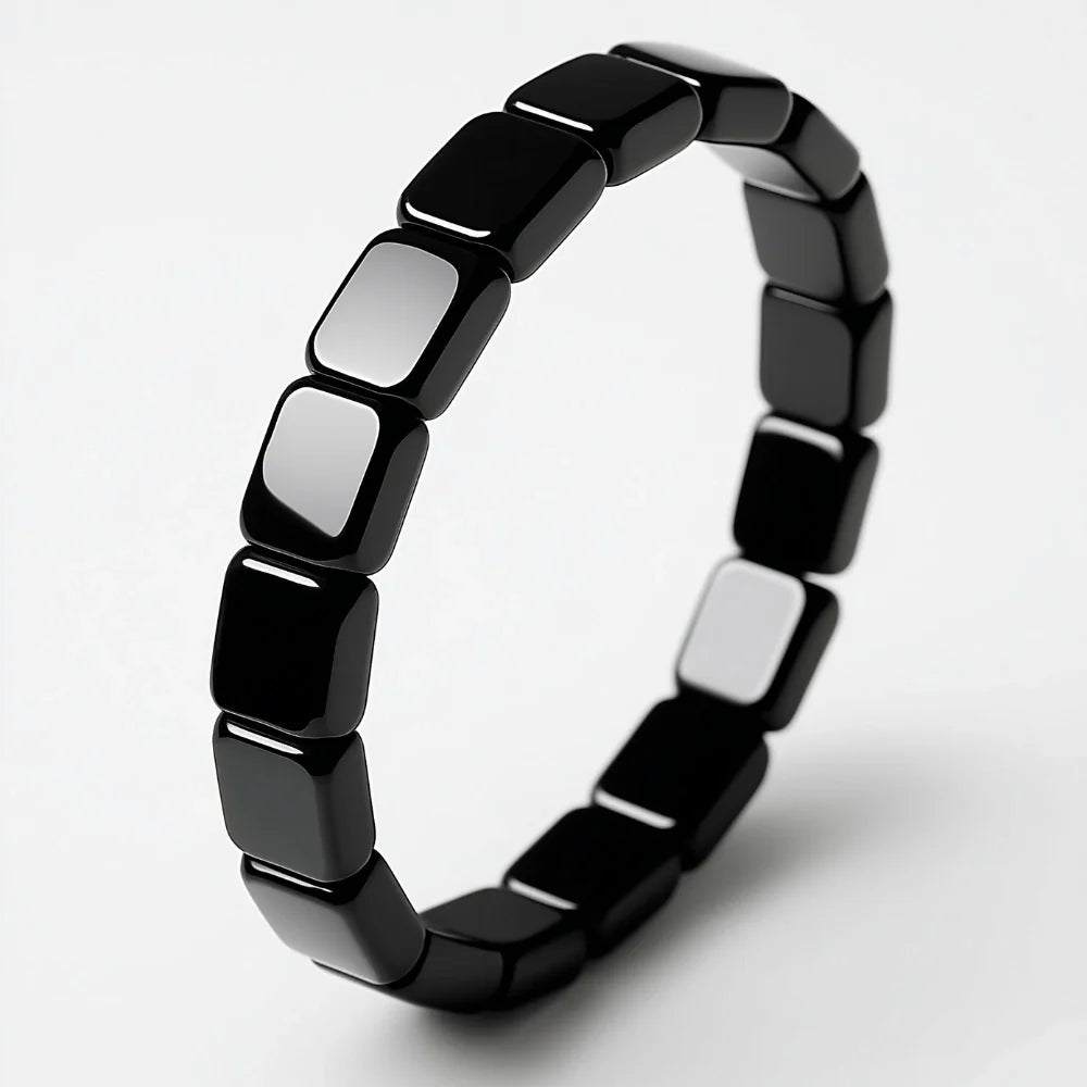 Bracelet en Hématite Naturelle
