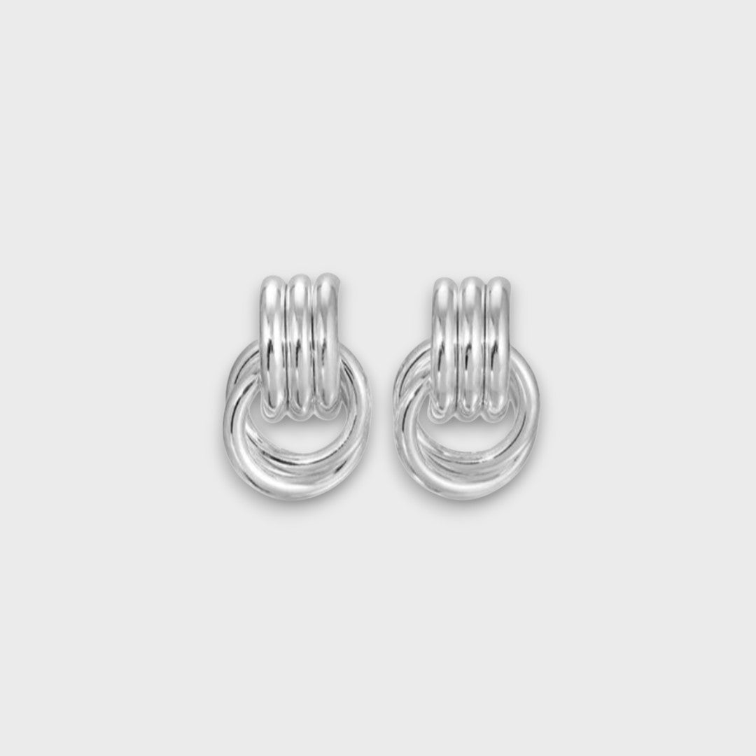Boucles d'oreilles en laiton doré