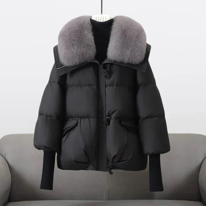 Aurélie™ | Manteau d’Hiver Luxe avec Col Chaud